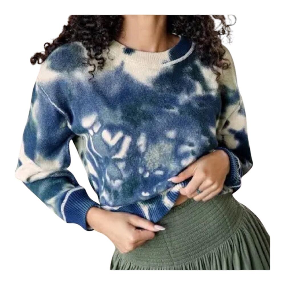 Natural Life Sweater Tie Dye Small 100% Cotton